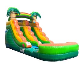 12' Tropical Waterslide Wet or Dry