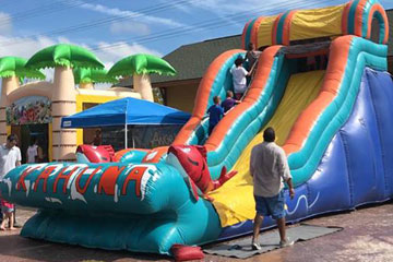 Bouncer water slide clearance rentals