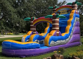 Tiki Plunge Water Slide