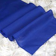 Royal Blue Polyester Table Runner