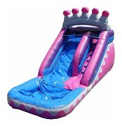 14 ft Princess Tiara Slide dry/wet