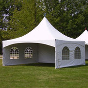 Chatedral ,wall tent high peak, cover one side