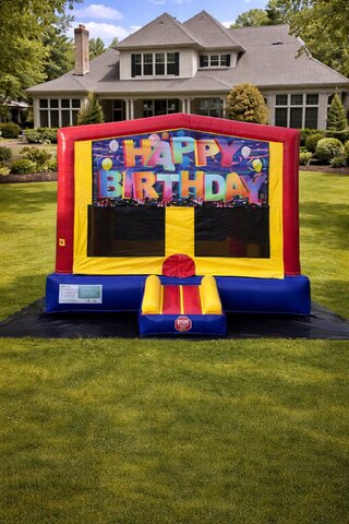2 in 1 bounce house
