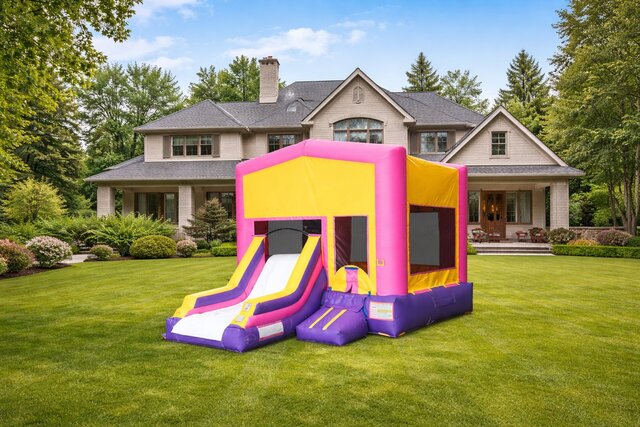 Girly Bouncy with slide