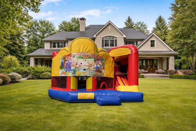 5 in 1 bounce house #2