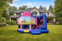 Girly 5 in 1 Bouncy House 