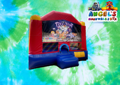 Bounce house with your choice of banner #3