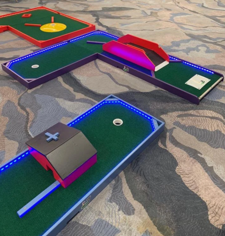3 Hole LED Mini Golf