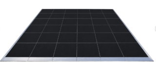 9' x 9' Black Dance Floor
