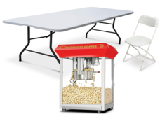 Concessions and Table and Chairs