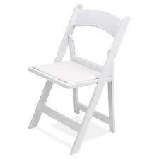 White Resin Chairs