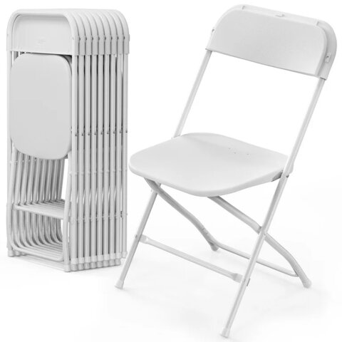 White Plastic Chairs