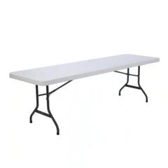 8 Ft White Folding Tables