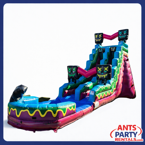 Level Up water slide rental