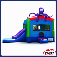 Octo Jump & Slide(deep pool)