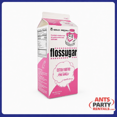 Cotton candy (red) sugar box (1/2 Gallon)