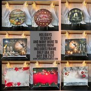 Christmas and New Year Fitted Backdrop Covers