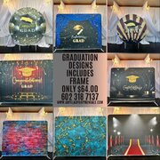Graduation Fitted Backdrop Covers 
