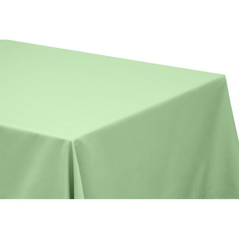 RECTANGLE POLY 90x132 MINT GREEN