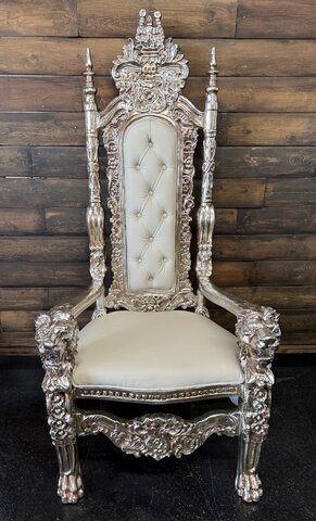 Lion Throne- Platine/Ivory