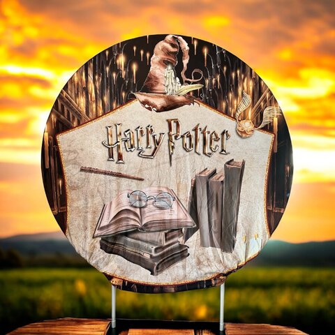  Round backdrop Cover Harry Potter/ Wizard