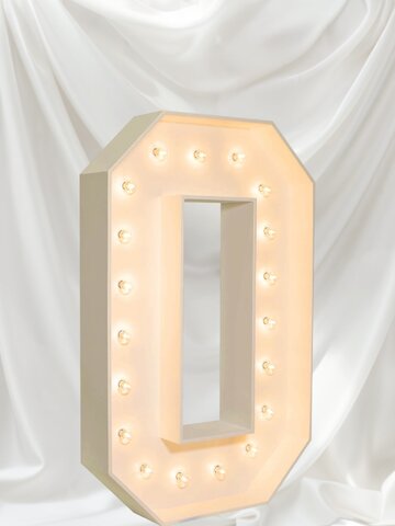 “0”Tall 4F Marquee Number