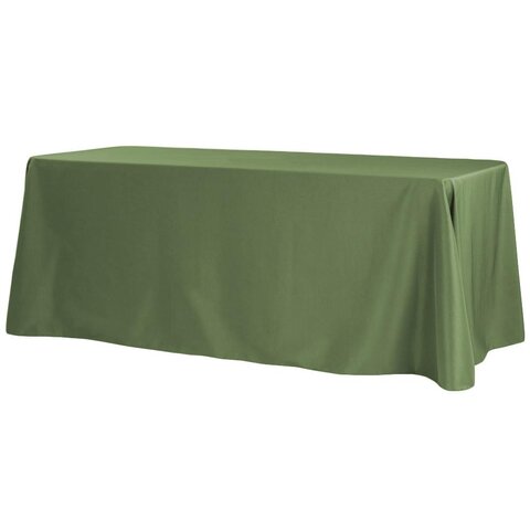 RECTANGLE POLY 90x132 WILLOW GREEN