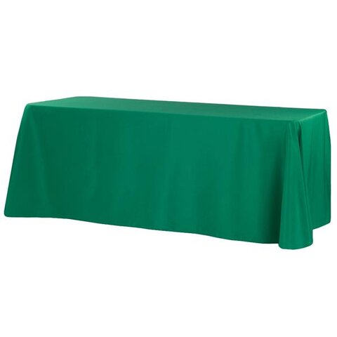RECTANGLE POLY 90x156 EMERALD GREEN