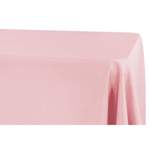 RECTANGLE POLY 90x132 DUSTY ROSE