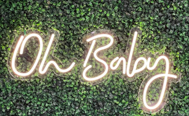 Oh Baby! Neon Sign