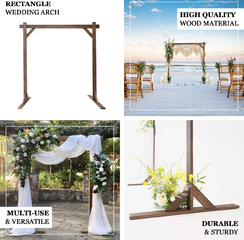 Wooden Square Frame Wedding Ceremony Backdrop Stand