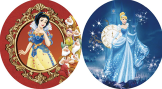 Round Backdrop Snow White/ Cinderella 