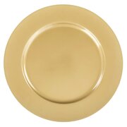 Gold Charger Plate- 13"