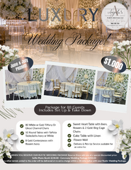 LUXURY WEDDING PACKAGE $1000