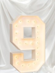 “9” Tall 4F Marquee Number