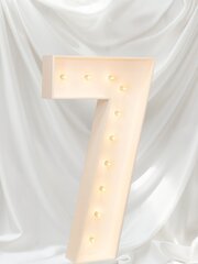 “7”  Tall 4F Marquee Number