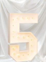 “5”  Tall 4F Marquee Number