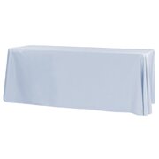 RECTANGLE POLY 90x156 DUSTY BLUE