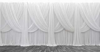 Double Panel Drapes 10-12” W