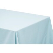 RECTANGLE POLY 90x132 BABY BLUE
