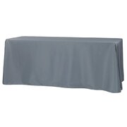 RECTANGLE POLY 90x156 PEWTER