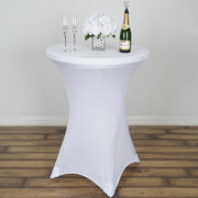 Spandex Cocktail - White Tablecloth 
