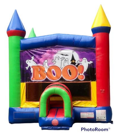 Rainbow Bounce House (BOO! Edition)