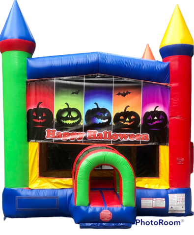 Rainbow Bounce House (Happy Halloween Edition)