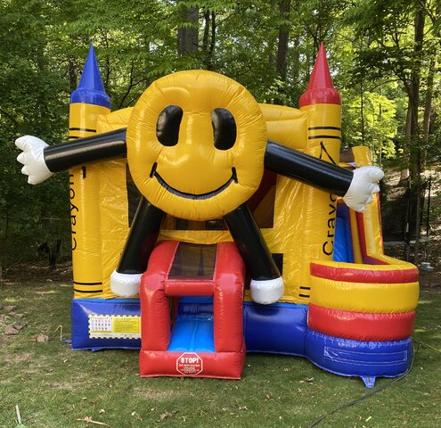 Smiley Face Waterslide Combo 