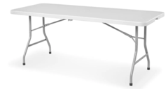 Folding Table - White 8 feet
