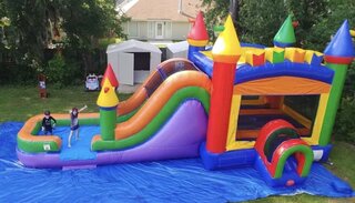 Castle Combo with WaterSlide