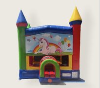 Rainbow Bounce House (Unicorn)