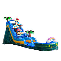 20ft Beach Camper Water Slide