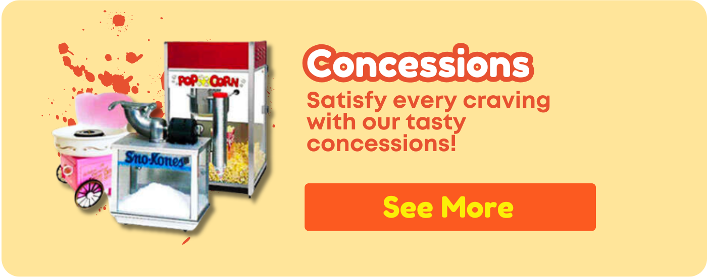 Concession Machine Rentals & Add-ons